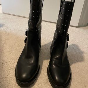 Banana Republic black boots size 8